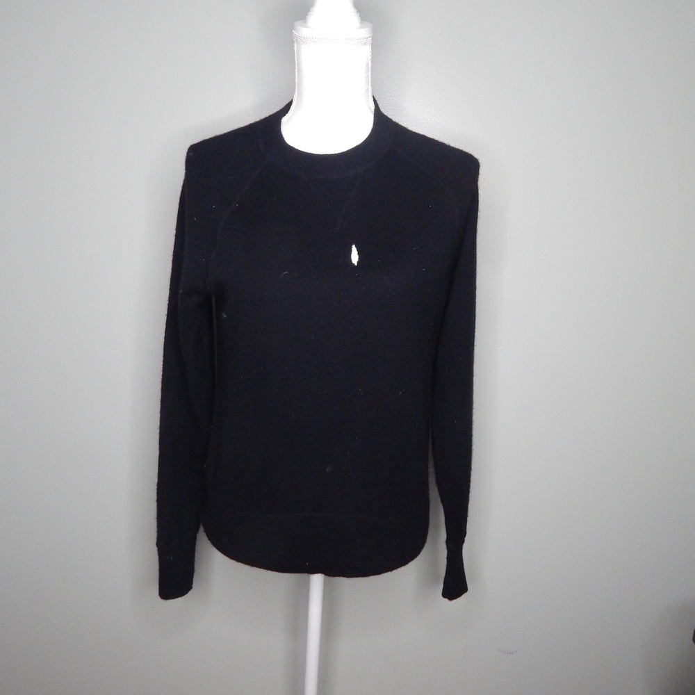 everlane women sweater sz small black